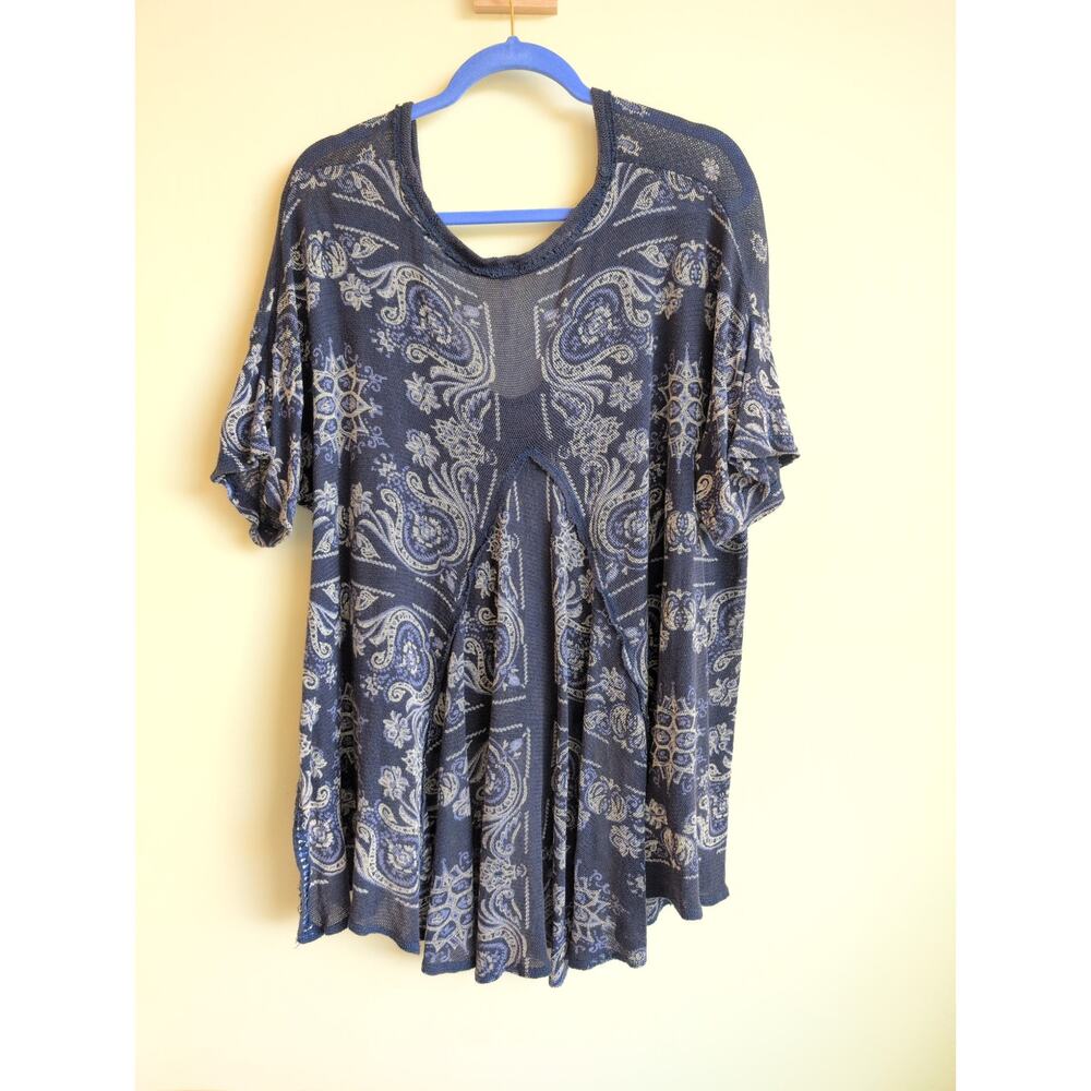 Free People No Matter What Top in Cool Combo size xs - Picture 4 of 5